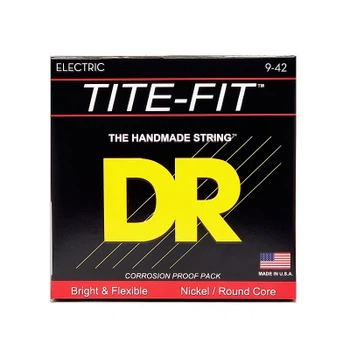 Струны для гитары DR Strings TITE-FIT Electric - Light (09-42) (LT-9)