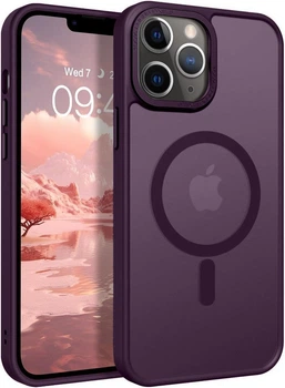 Противоударный чехол Space MagSafe iPhone 11 Pro (матовый) Violet (37921-2F)