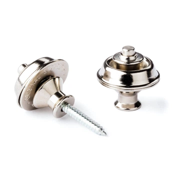 Стреплок для ремня Jim Dunlop Straplok Strap Retainers Dual Design - Nickel (SLS1031N)