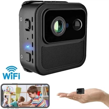 IP мини-камера R9 4K Wi-Fi, с ночной съёмкой и мониторингом через телефон (779195kmt)