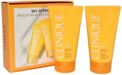 Набір сонцезахисних засобів Clinique After Sun Rescue Balm Алоє 2x150 мл (0207148637086)