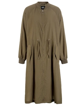Тренч Only 117336534 XS (70386XS) Зеленый