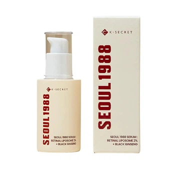 Антивікова сироватка з ретиналем KSECRET SEOUL 1988 Serum Retinal Liposome 2% + Black Ginseng 30ml