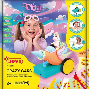 Zestaw kreatywny Jovi Crazy Cars Fantasy (8412027033176)