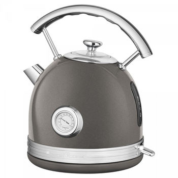 Электрический чайник Profi Cook PC-WKS 1192 2200 Вт 1.7 л металлический корпус индикатор уровня воды антрацит