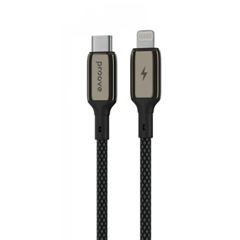 Кабель Proove Dense Metal Type-C to Lightning 27W (1m) black