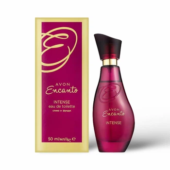 Женская туалетная вода Avon Encanto Intense, Plum & Hazelnut, Слива и фундук 50 мл Eau de Toilette, парфюмерная вода, духи