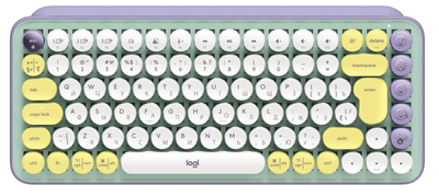Клавіатура Logitech POP Keys Wireless Mechanical Keyboard UA Daydream Mint (920-010736)