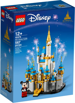 Конструктор LEGO Disney Мініатюрний замок Діснея 567 елементів (40478)