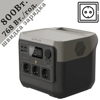 Зарядна станція EcoFlow River 2 Pro / 800 Вт / 768 Вт⋅год / LiFePO4