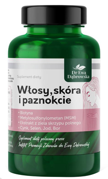 Харчова добавка  DR Ewa Dąbrowska Волосся, шкіра та нігті 60 шт (5906395564293)