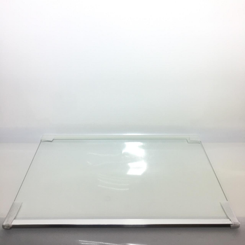 Полка стеклянная для холодильника Samsung RB34N*, RB37J*, DA97-13502G (с обрамлением)