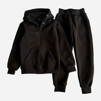 Детский теплый спортивный костюм Comfort Black