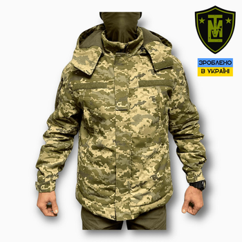 Куртка військова Lamica LMT Rip-Stop з підкладкою Fleece 2в1 MM14 L Піксель