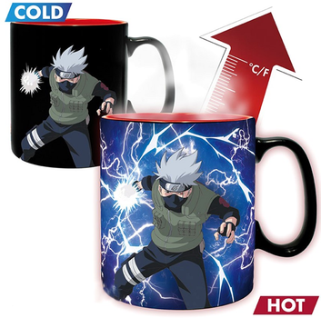 Kubek ABYstyle termoaktywny Naruto Shippuden Kakashi and Itach (3665361073512)