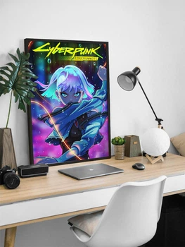 Постер гри Cyberpunk: Edgerunners / Плакат Edgerunners