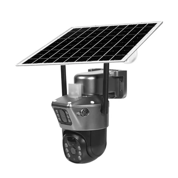 4G IP поворотная камера с солнечной панелью Light Vision 2Mp+2Mp VLC-9192IG/2C (Solar) на аккумуляторах