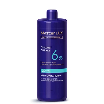 Крем-окислювач Master LUX professional 6% 1000 мл