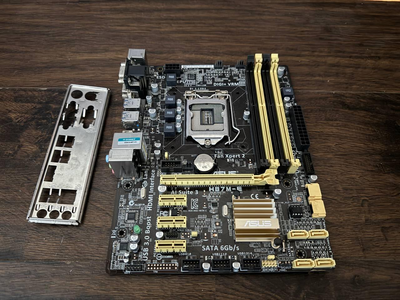 Материнская плата Asus H87M-E (s1150, Intel H87) Б/У