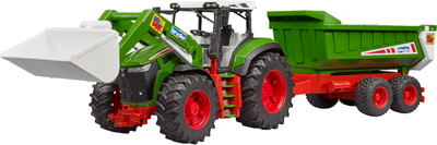 Zestaw zabawkowy Bruder Traktor Roadmax z ładowaczem i przyczepą 3452 (4001702034528)