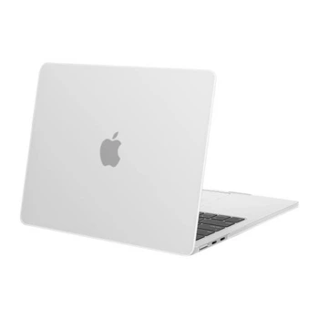 Глянцевый пластиковый чехол CasePro Hardshell Crystal Clear для MacBook Air 15” M5 | M4 | M3 | M2 (2026 | 2025 | 2024 | 2023)