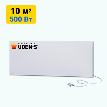Керамічний обігрівач UDEN-S 500D інфрачервона металокерамічна панель