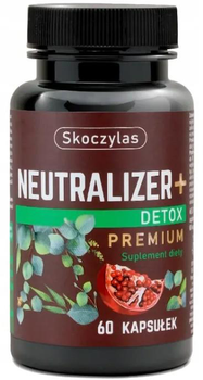 Naturalny suplement Skoczylas Neutralizer + Detox Premium 60 szt (5903631208706)