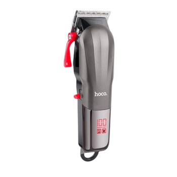 Машинка для стрижки волос HOCO Admire Hair clipper DAR09 |4-5h, 440C SS Blade, LED Display| серая