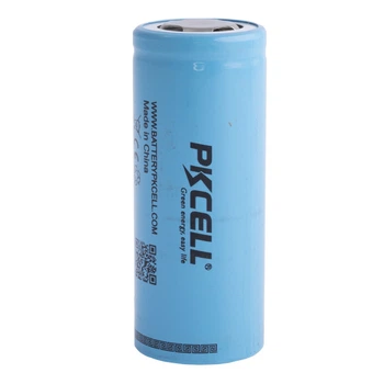 Li-Ion 5000mAh, 3,7V, 26650 PKCELL литий-ионный аккумулятор ICR26650 без PCB