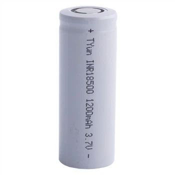 Li-Ion 1200mAh, 3,7V, 18500 LiPower литий-ионный аккумулятор INR18500P 10A