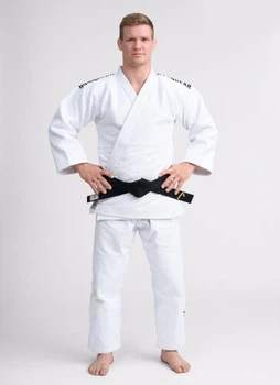 БІЛЕ ЛІЦЕНЗІЙНЕ КІМОНО ДЛЯ ДЗЮДО IPPON GEAR LEGEND 2 (APPROVED IJF) 155 Slim Fit