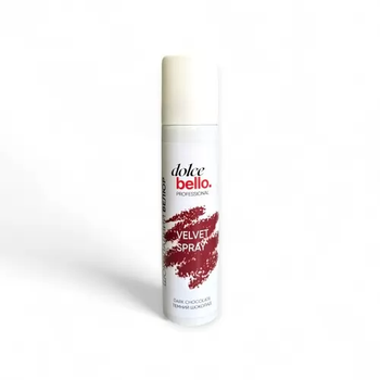 Спрей-окрашиватель Dolce Bello Velvet Spray Шоколадный велюр Темный шоколад 100 мл