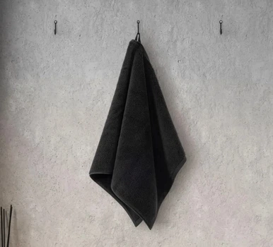 Рушник Karna Home Mora 50*90 см чорний
