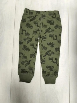 Спортивные штаны зеленые Транспорт Carters 98см (400098737)