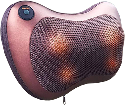 Подушка массажер на подголовник UFT Car Pillow 2 прикуриватель 220 В Brown (UFTcarpillow2)