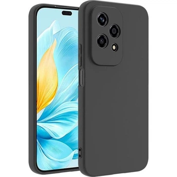 Силиконовый (TPU) чехол Deexe Matte Case для Honor 200 Lite - Black