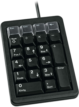 Klawiatura przewodowa Cherry Numpad G84-4700 Black (G84-4700LUCDE-2)