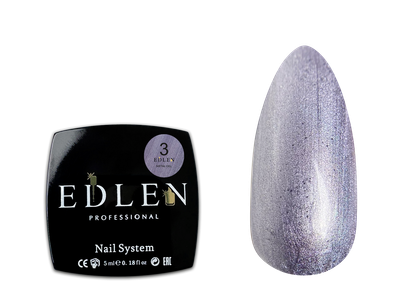 Гель фарба EDLEN Metal Gel №03 5 мл