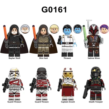 Набор фигурок для конструктора Звёздные войны Star Wars 8 шт G0161