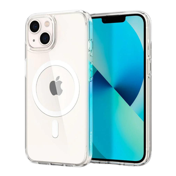 Прозорий чохол накладка Spigen Ultra Hybrid Magsafe для iPhone 13 Transparent