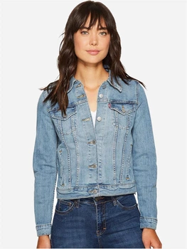 Джинсовая куртка женская Levi's 42307941 4X Синяя (1159813887)