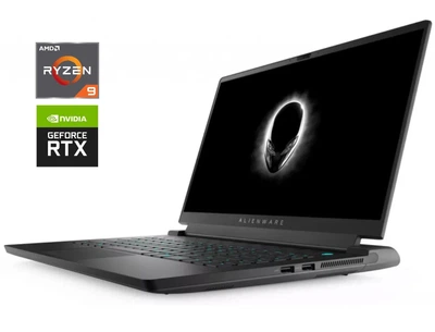 Игровой ноутбук Dell Alienware m15 R5 / 15.6" (1920x1080) IPS / AMD Ryzen 9 5900HX (8 (16) ядер по 3.3 - 4.6 GHz) / 16 GB DDR4 / 1000 GB SSD NVMe / nVidia GeForce RTX 3070, 8 GB GDDR6, 256-bit / WebCam б/у