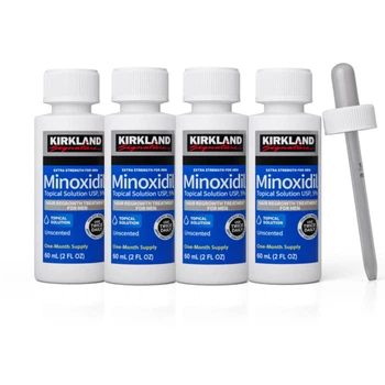 Лосьйон minoxidil 5% KIRKLAND (4 флакона) + дозатор