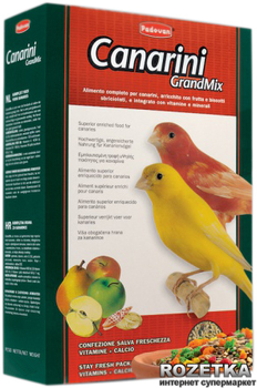 Повседневный корм для канареек Padovan GrMix Canarini 400 г (PP00275)