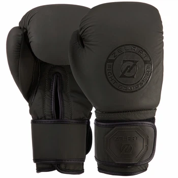 Перчатки боксерские кожаные Zelart VL-3074 оливковый, размер 12 oz