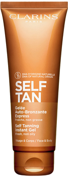 Samoopalacz w żelu Clarins Self Tan 125 ml (3380810449037)