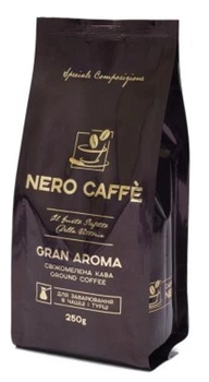 Кава мелена "Nero Caffe" Crema Aroma 250г