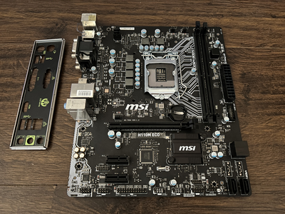 Материнская плата MSI H110M ECO (s1151, Intel H110) Б/У