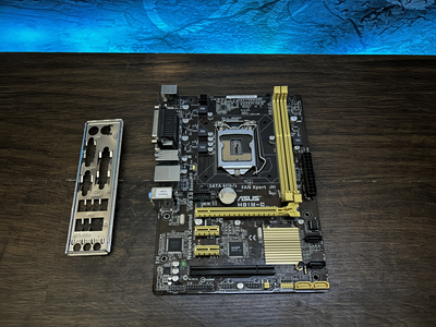 Материнская плата Asus H81M-C (s1150, Intel H81) Б/У