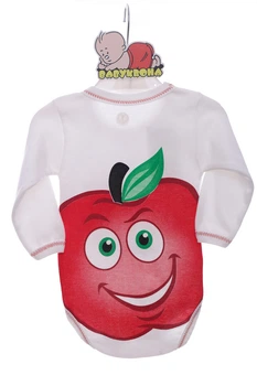 Боди с длинным рукавом хлопок Apple Murat Baby красный 62 см (42184)